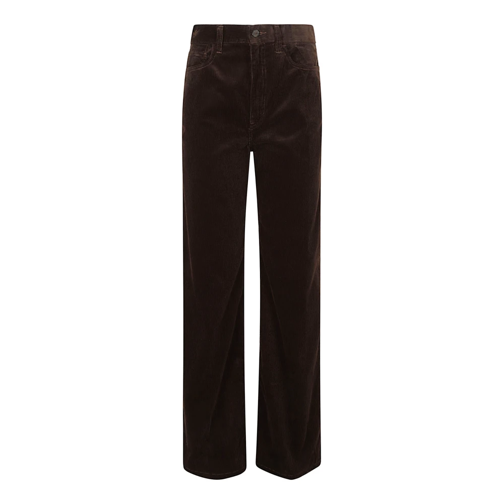 Ralph Lauren Donna Marrone Pantaloni, M, New,