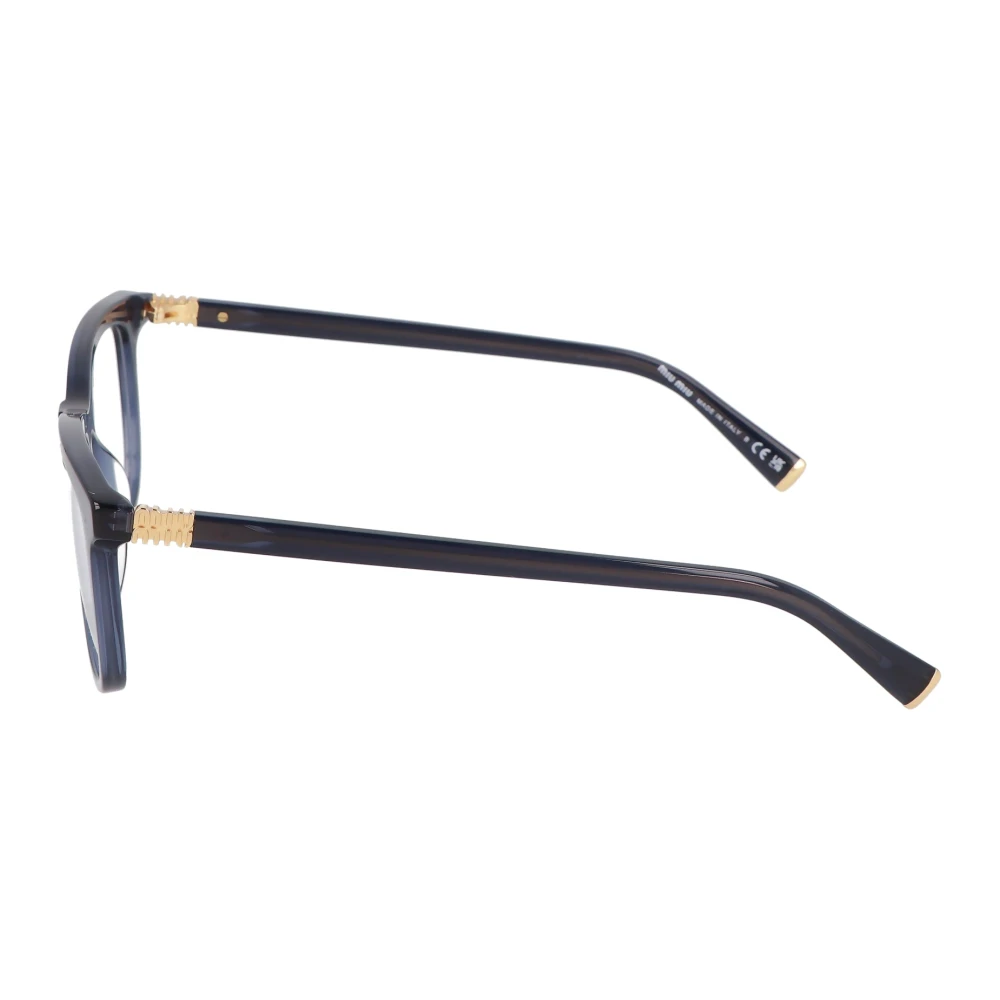 Miu Moderne vierkante montuur bril Blue Dames