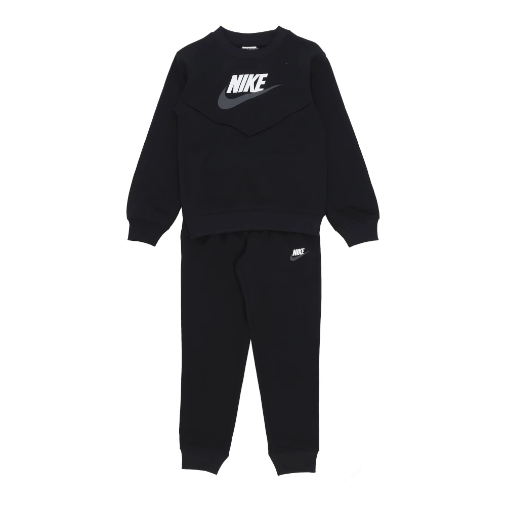 Nike Sportkläder Tracksuit Set Svart/Vit Black, Pojke