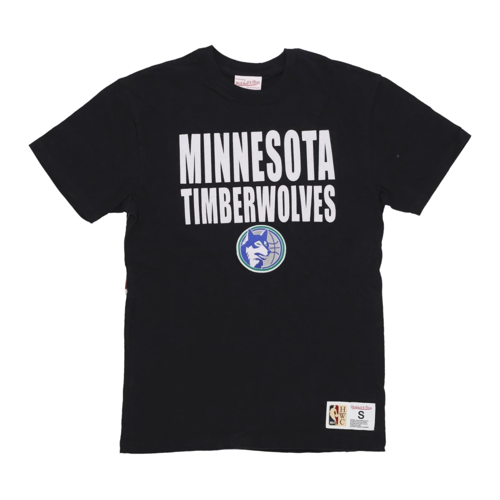 Mitchell & Ness NBA Legendarische Tee Minnesota Timberwolves Black Heren