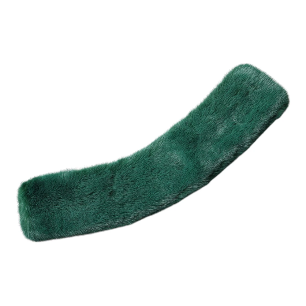 Dolce & Gabbana , Accessories, Female, Green, One Size, Mink Fur Collar Neck Wrap