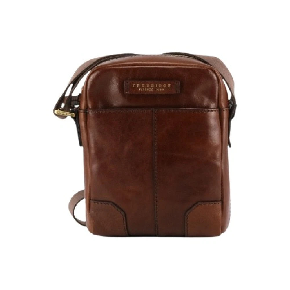 The Bridge Mannelijk Bruin Tassen Heren, One Size, Leer, Borsello 05360001 14