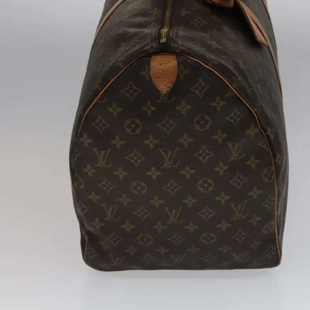 Louis Vuitton Vintage Pre-owned Canvas travel-bags Brown Dames