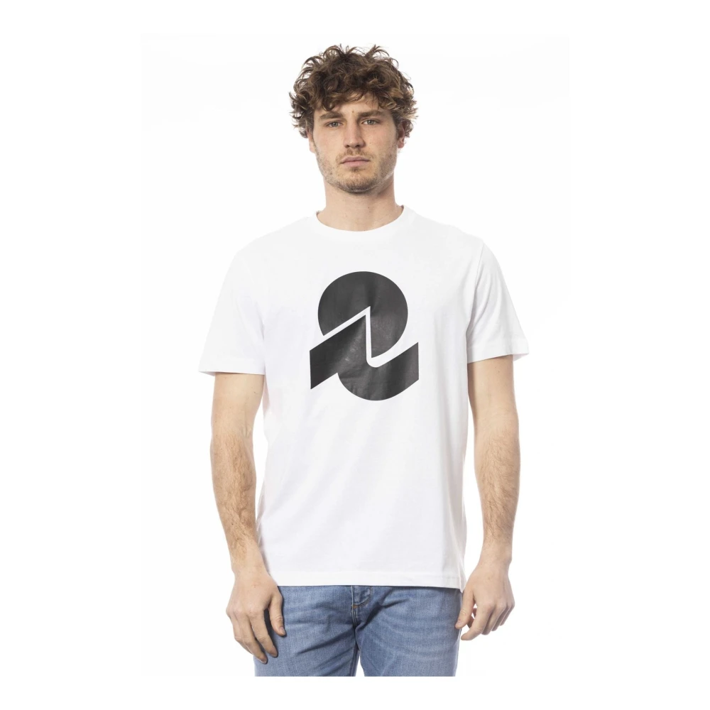 Invicta Zomer Heren T-shirt Ronde Hals Katoen White Heren