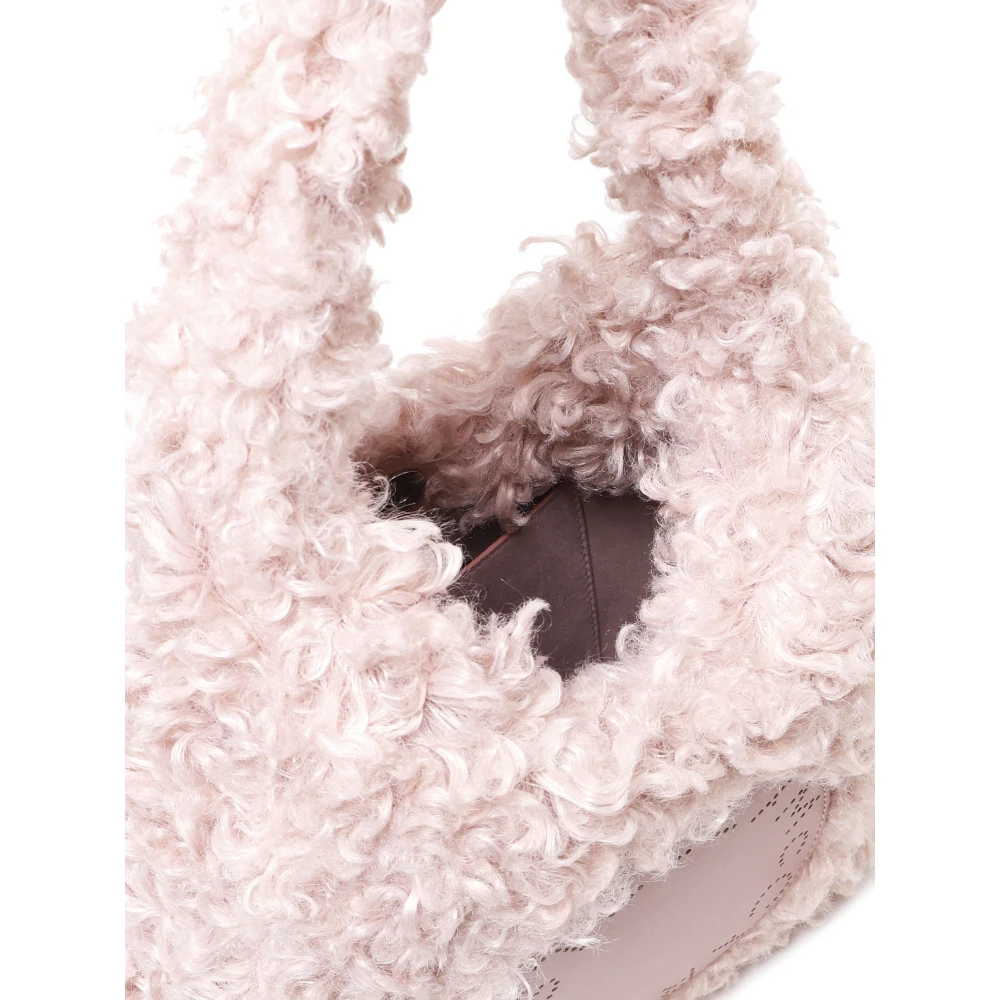 Stella Mccartney Vegan Teddy Tas met Clutch Pink Dames