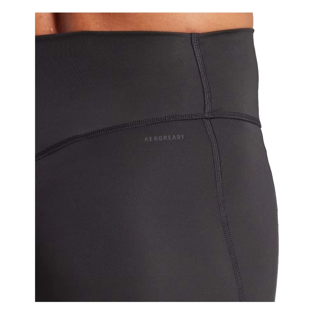 Adidas Optime 7 8 Short Legging Black Dames