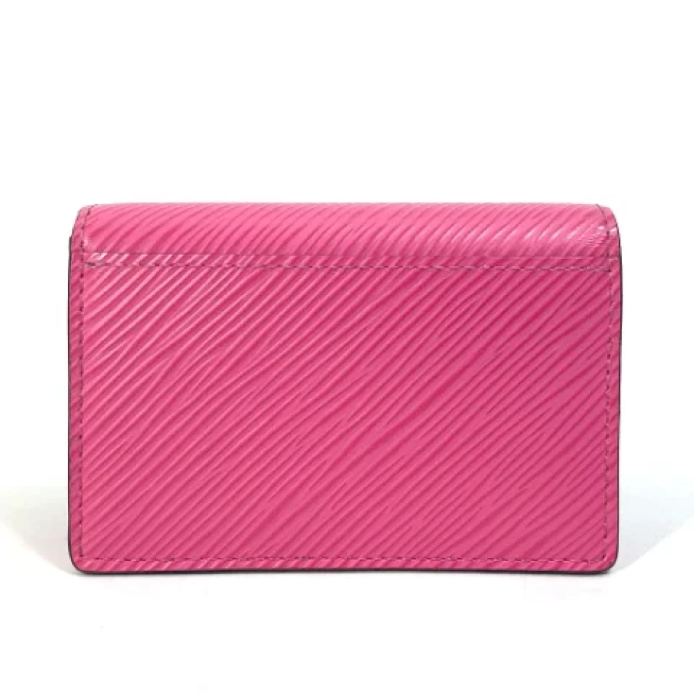 Louis Vuitton Vintage Pre-owned Leather wallets Pink Dames