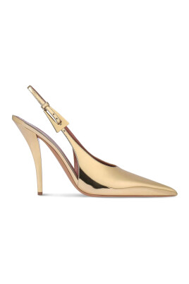 golden-mirror-effect-leather-slingbacks
