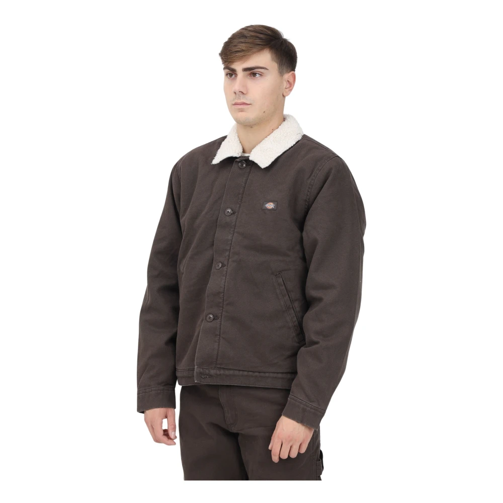 Dickies Canvas Duck Jack Bruin Heren Werkkleding Brown Heren