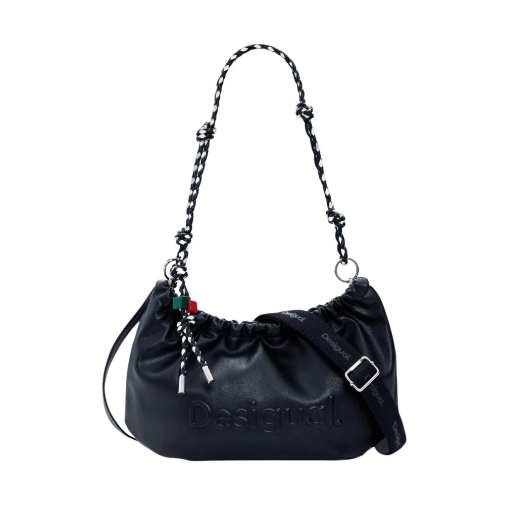 Desigual Svart Handväska Med Axelrem