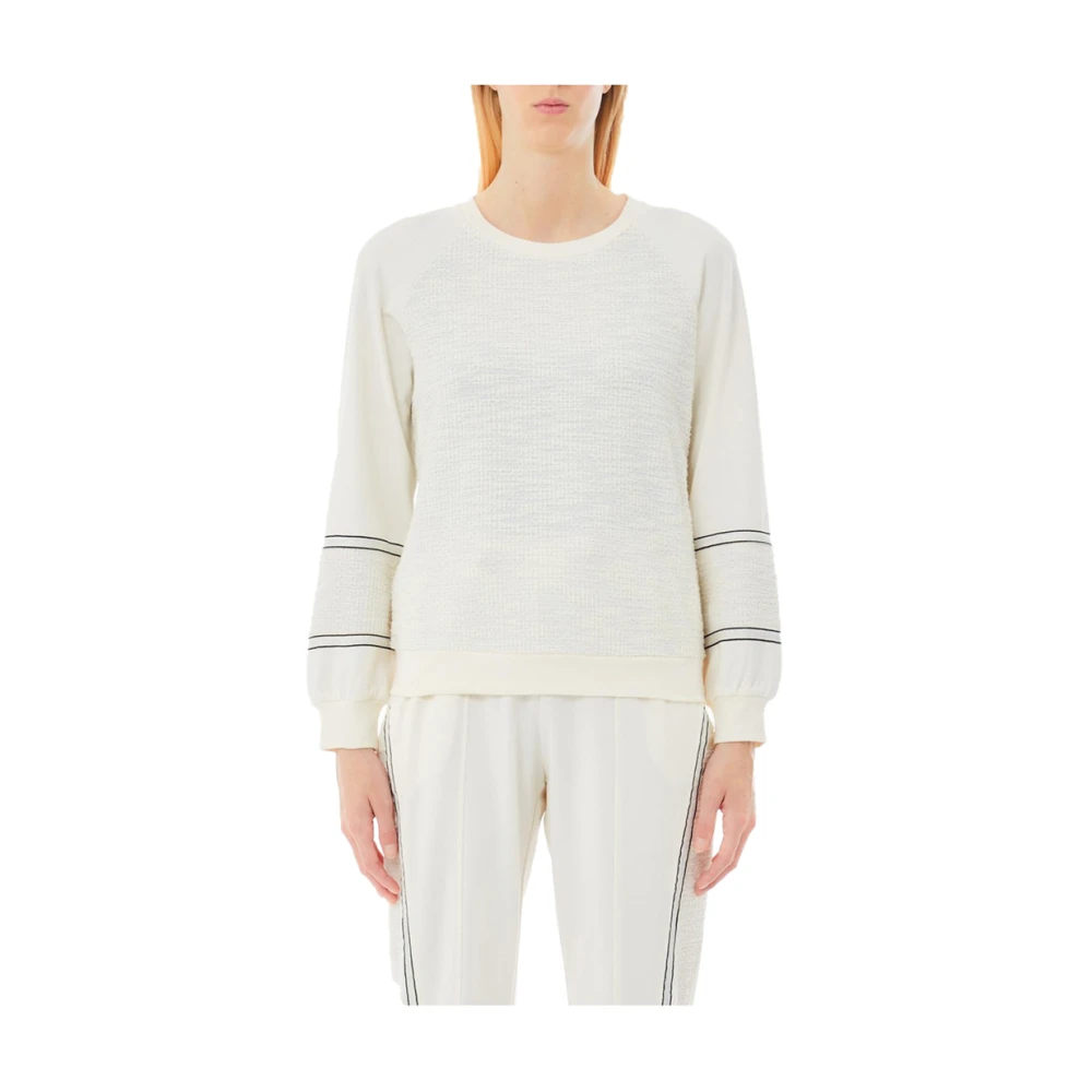 Liu Jo Beige Trui met Elegante Details Beige Dames