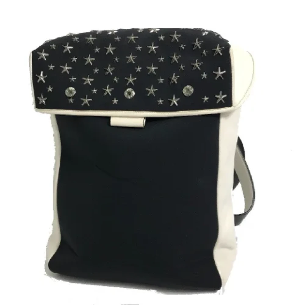 Jimmy Choo Pre-owned Leather backpacks Black Dames