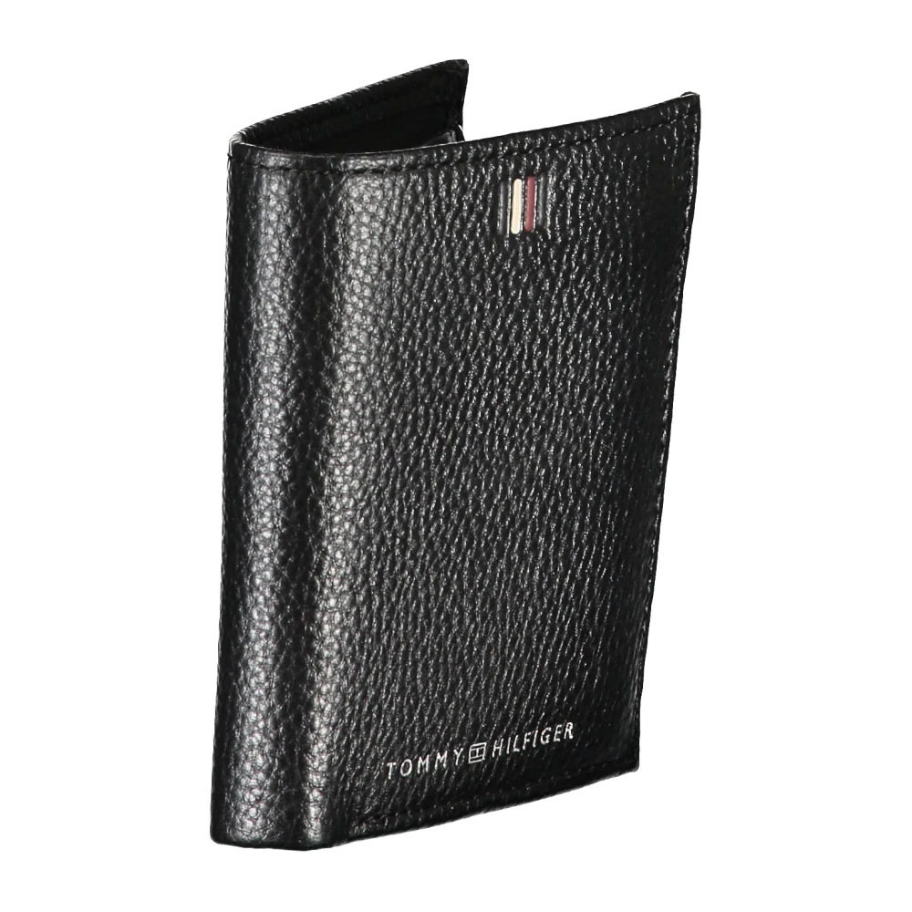 Tommy Hilfiger Heren Portemonnee Zwart Contrast Details Black Heren