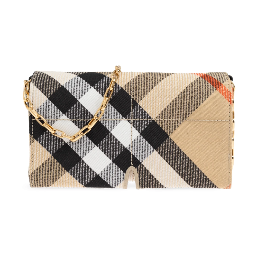 Burberry Snip Mini Schoudertas Beige Dames