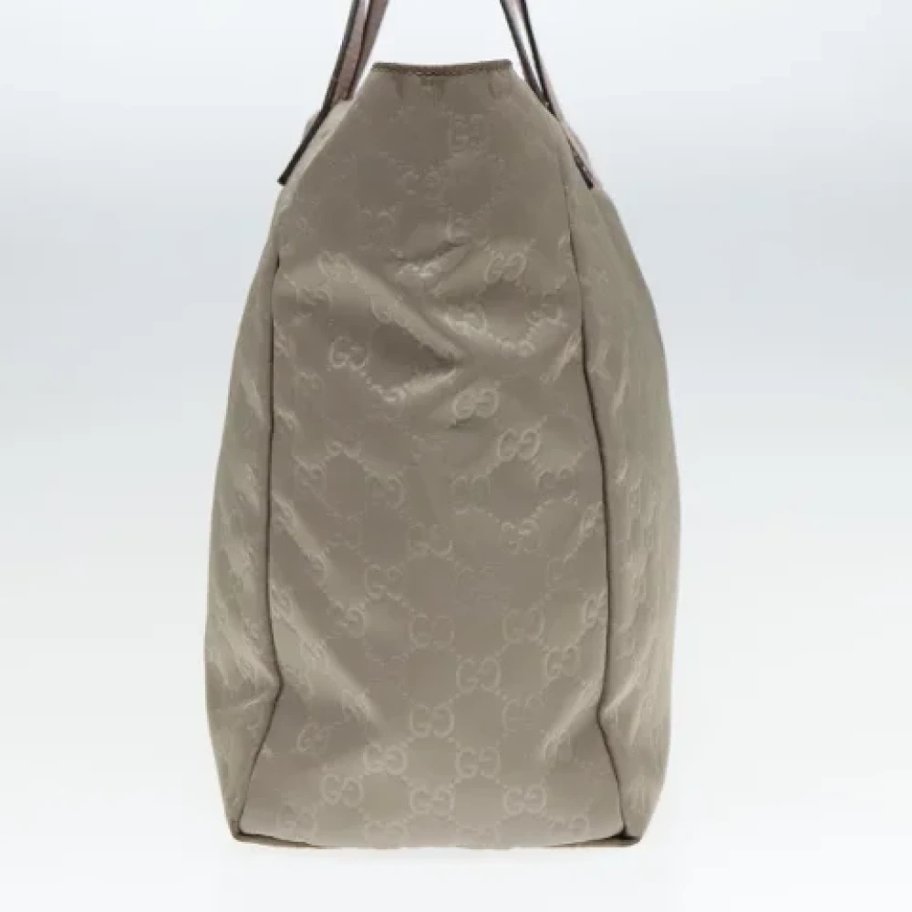 Gucci Vintage Pre-owned Nylon gucci-bags Gray Dames