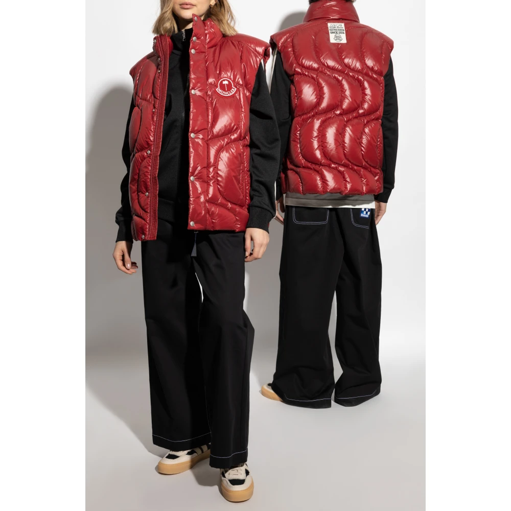 Moncler 8 Palm Angels Red Unisex