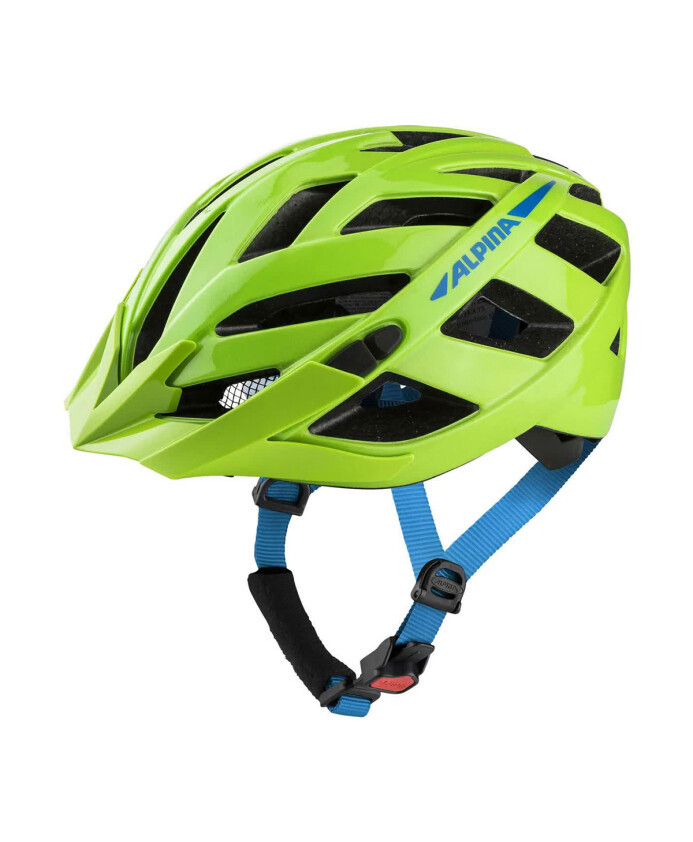 groen-blauw-glans-fietshelm
