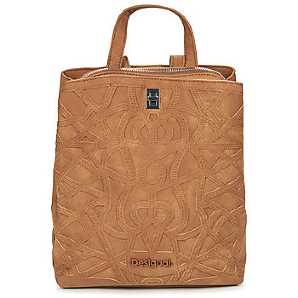 Desigual Oasis Sumy Mini Bruine Rugzak Vrouwen Brown Dames