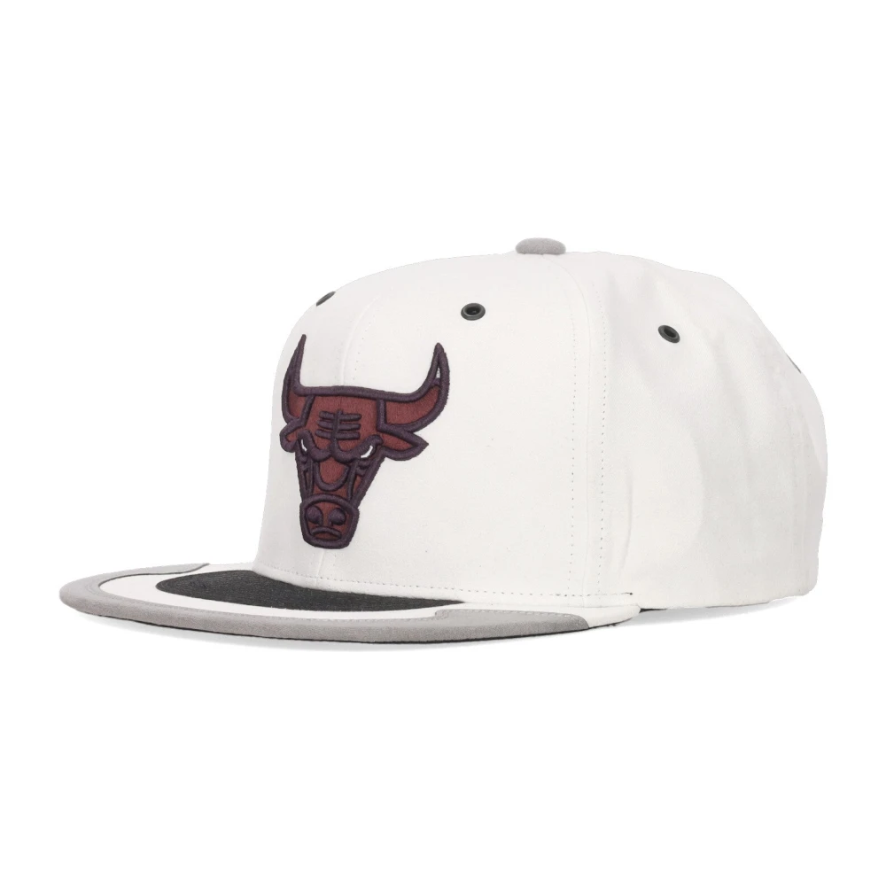 Mitchell & Ness Chicago Bulls NBA Pet Wit Zilver White Heren