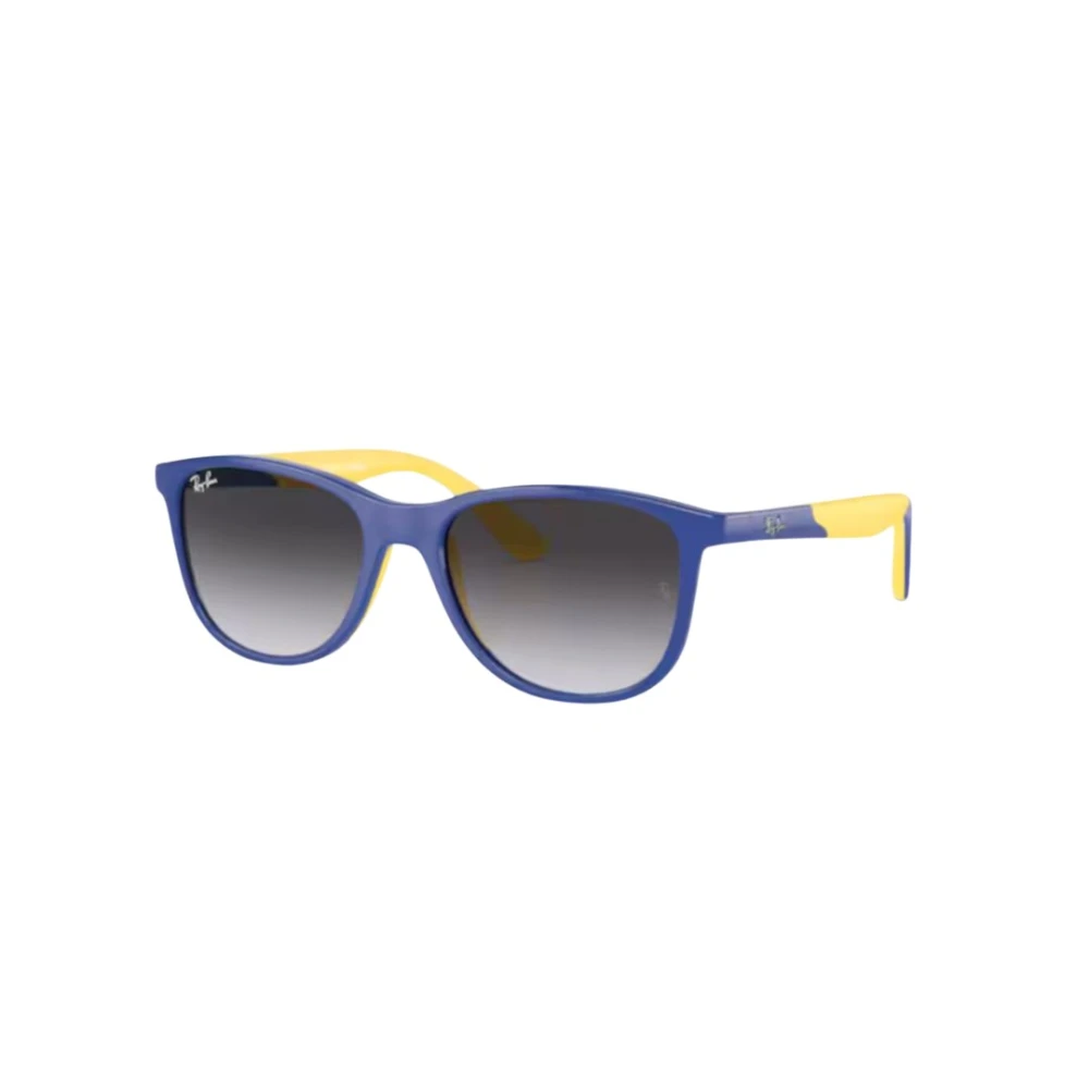 Ray - Ban Blue/Grey Rj9077s 71328G Kid Sunglasses Injected Squared Normal Shaded - Image 2