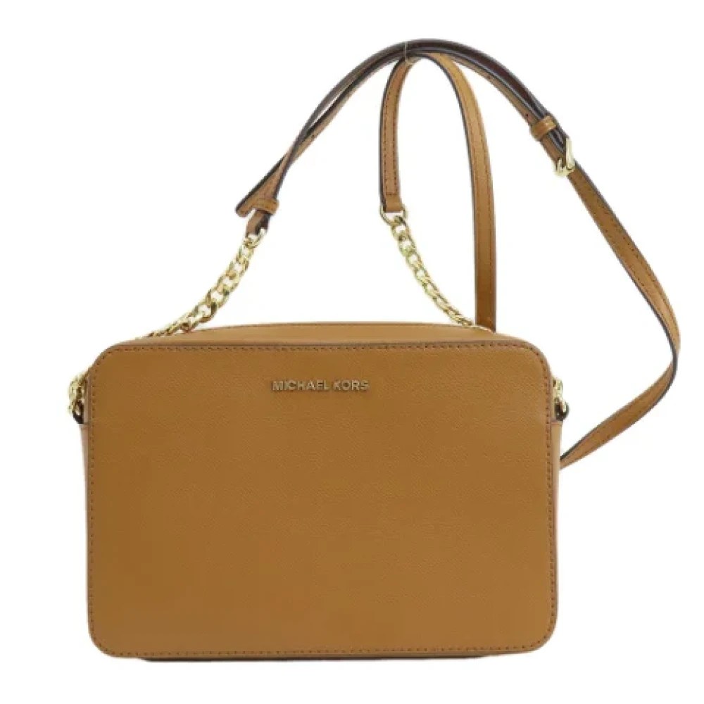 Michael Kors Pre-owned Leather shoulder-bags Brown Dames