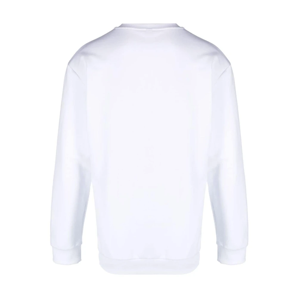 Moschino Teddy Bear Print Sweatshirt White Heren