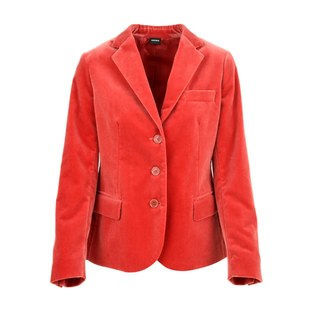 Aspesi - Jackets > Blazers - Red - Aspesi - Modalova