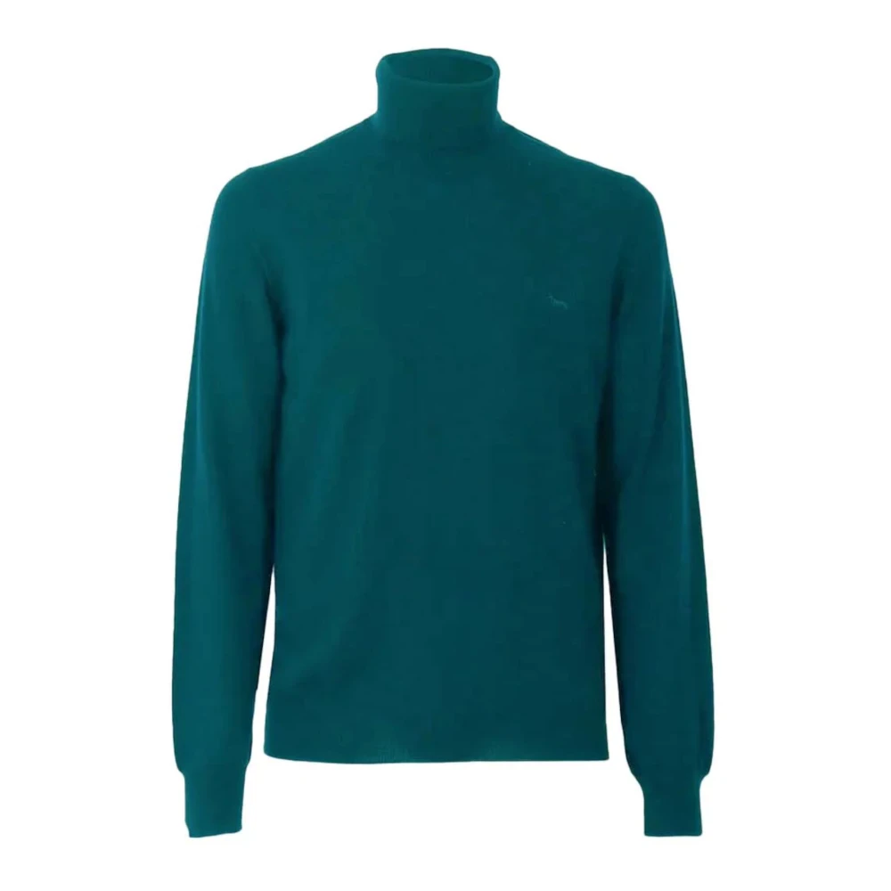 Harmont & Blaine Blauwe hortensia coltrui met toon-op-toon logo XL Blue Heren