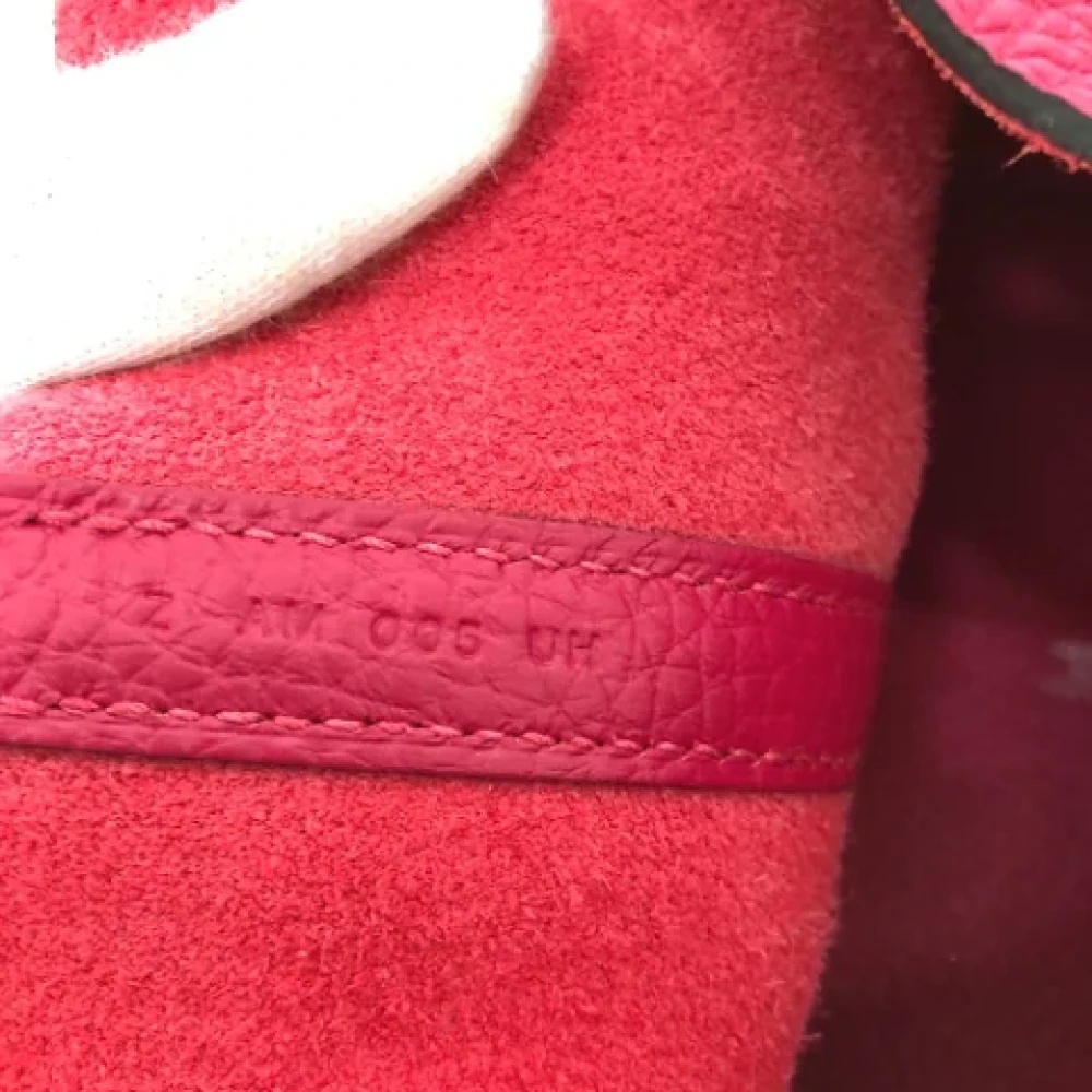 Hermès Vintage Pre-owned Leather handbags Pink Dames