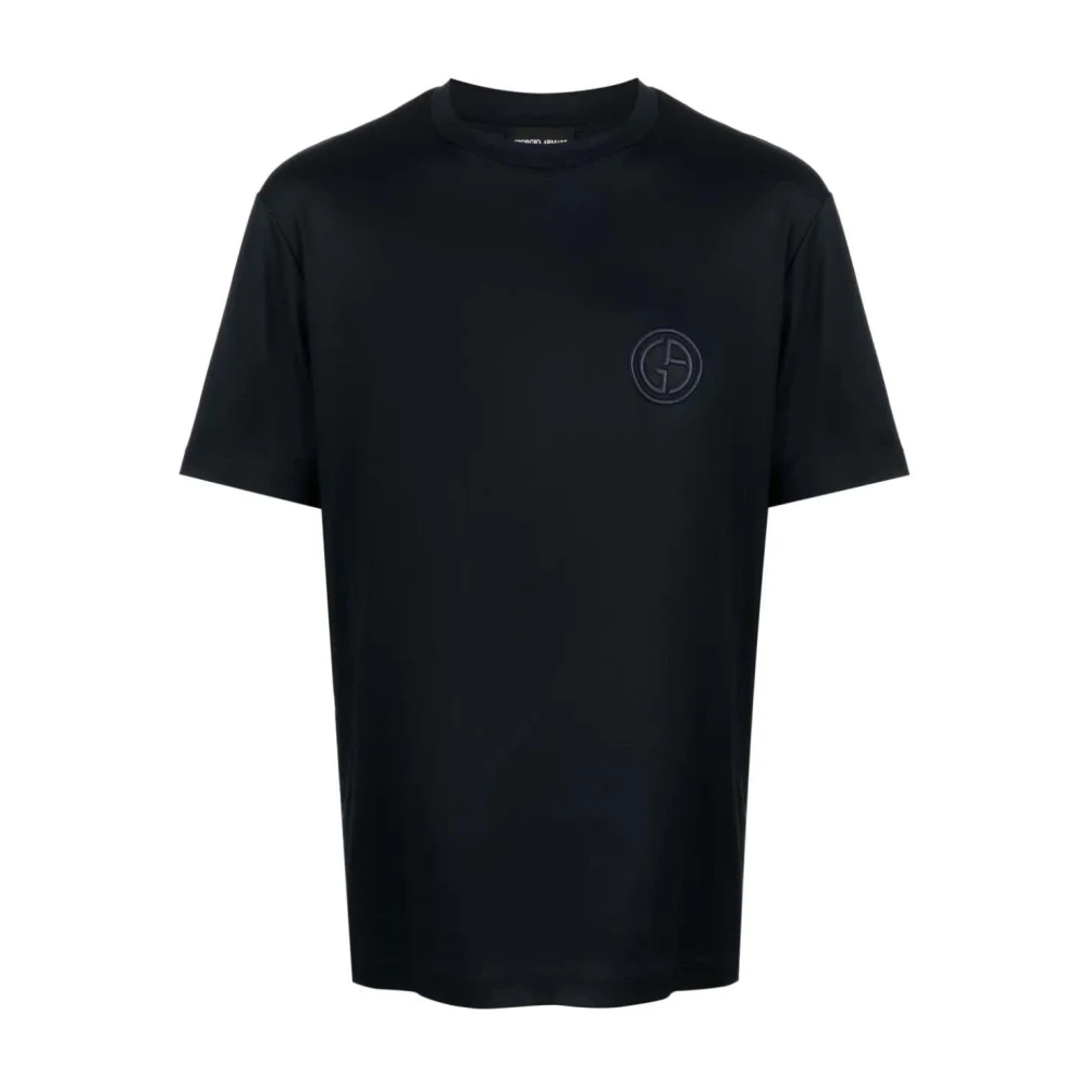 Giorgio Armani Ubwf T-Shirt Stijlvol en Comfortabel Black Heren