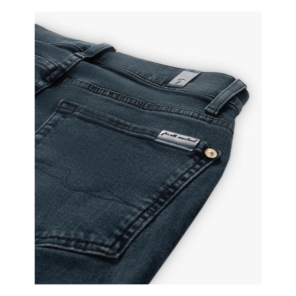 7 For All Mankind Moderne Bootcut Denim Jeans Blue Dames