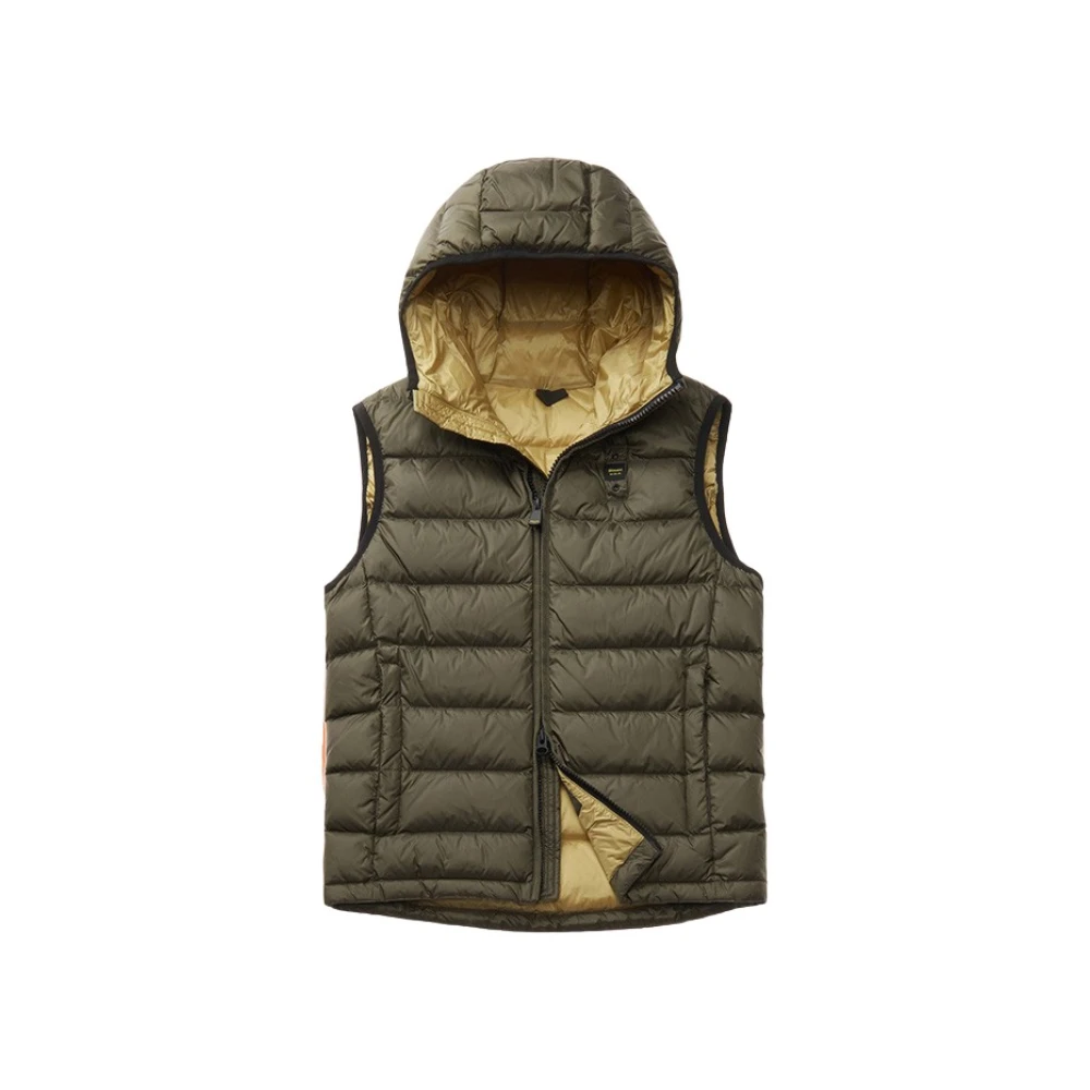 Blauer Groene Hooded Vest Arden Model Green Heren