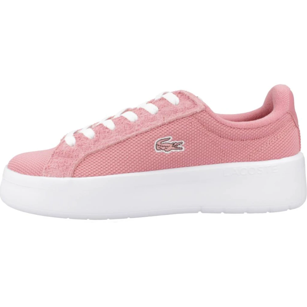 Lacoste Platform Sneakers Pink, Dam