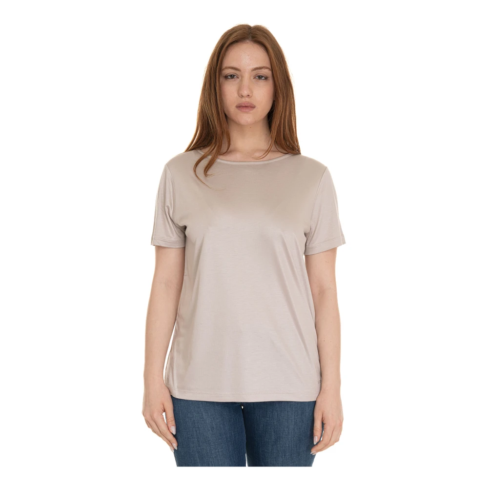 Fay - Tops > T-Shirts - Beige - Fay - Modalova