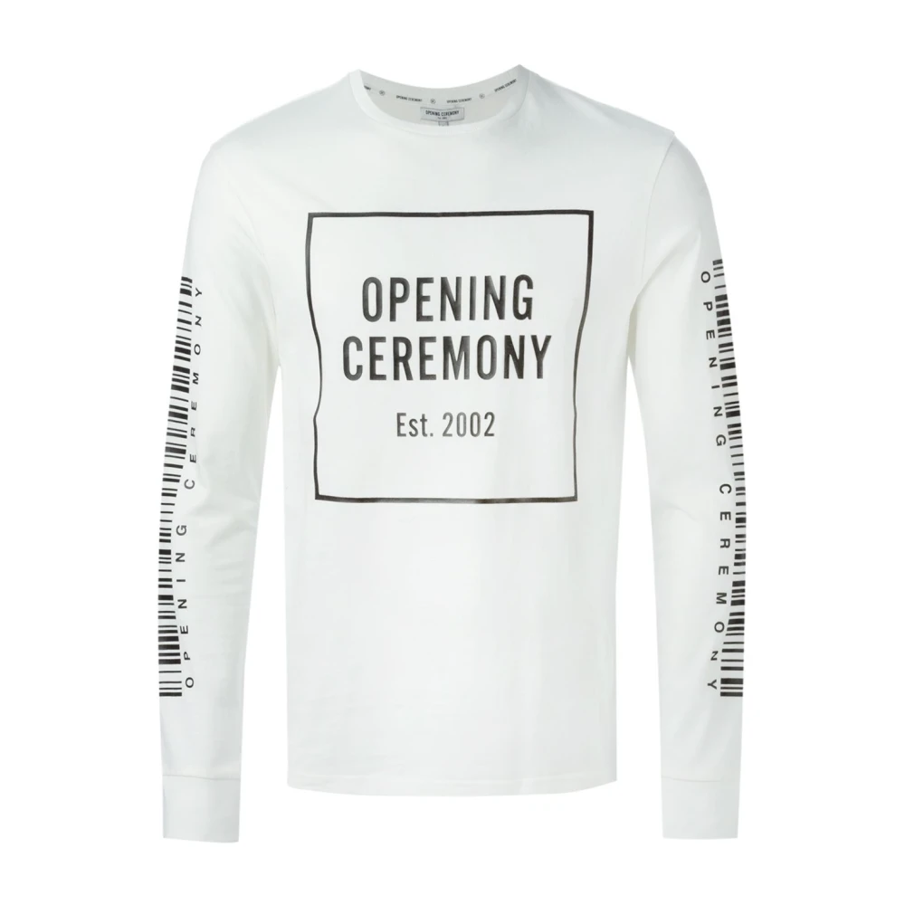 Opening Ceremony Wit Multi Barcode Modestijl White Heren