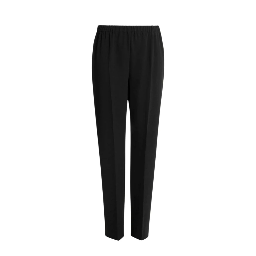 Marina Rinaldi Tijdloze Straight Leg Broek Black Dames