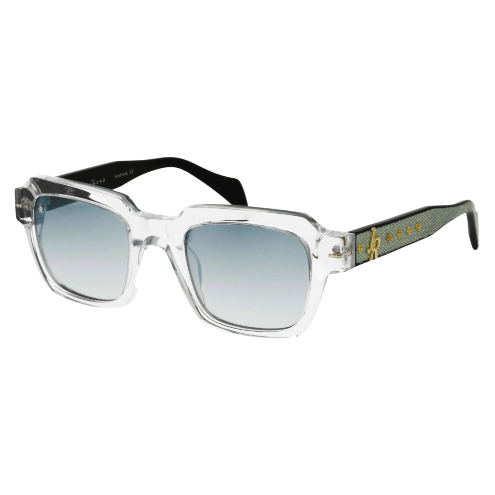 John Richmond Wide Lens solglasögon – Limited Edition Vit Herr