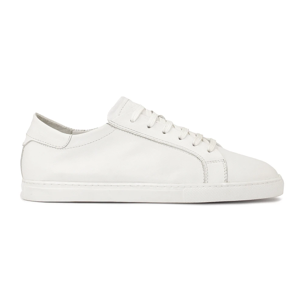 Kazar Witte sneakers met glad bovenwerk Heren Schoenen