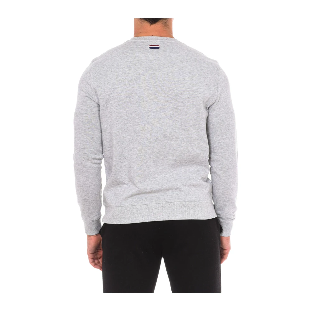 U.s. Polo Assn. Ronde hals sweatshirt Gray Heren