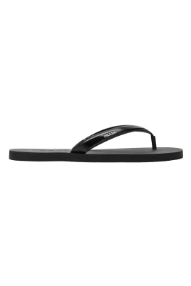 Flip-flops i borstat läder