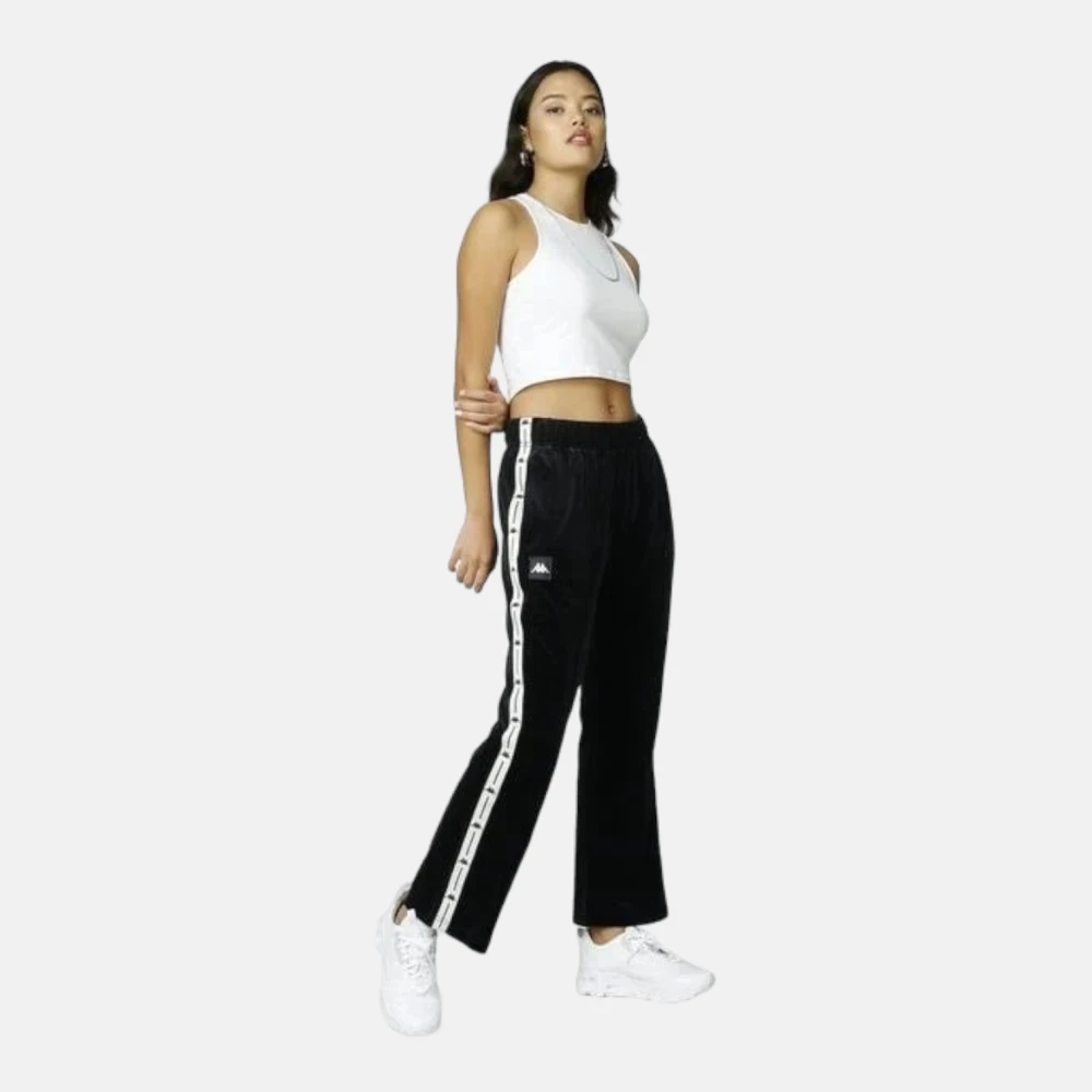 Kappa Trousers Black Dames