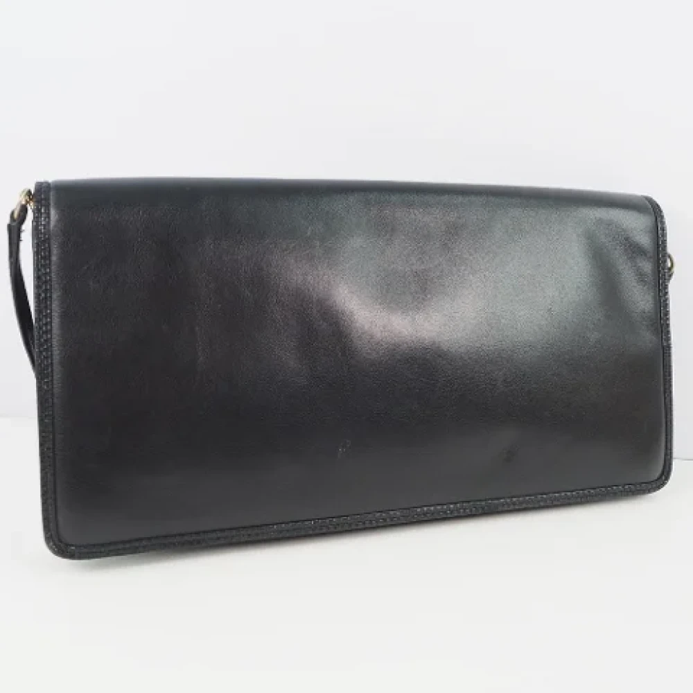 Bally Pre-owned Leather shoulder-bags Black Dames