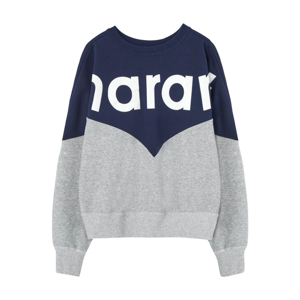 Isabel marant Blauwe Logo Sweaters Multicolor Dames