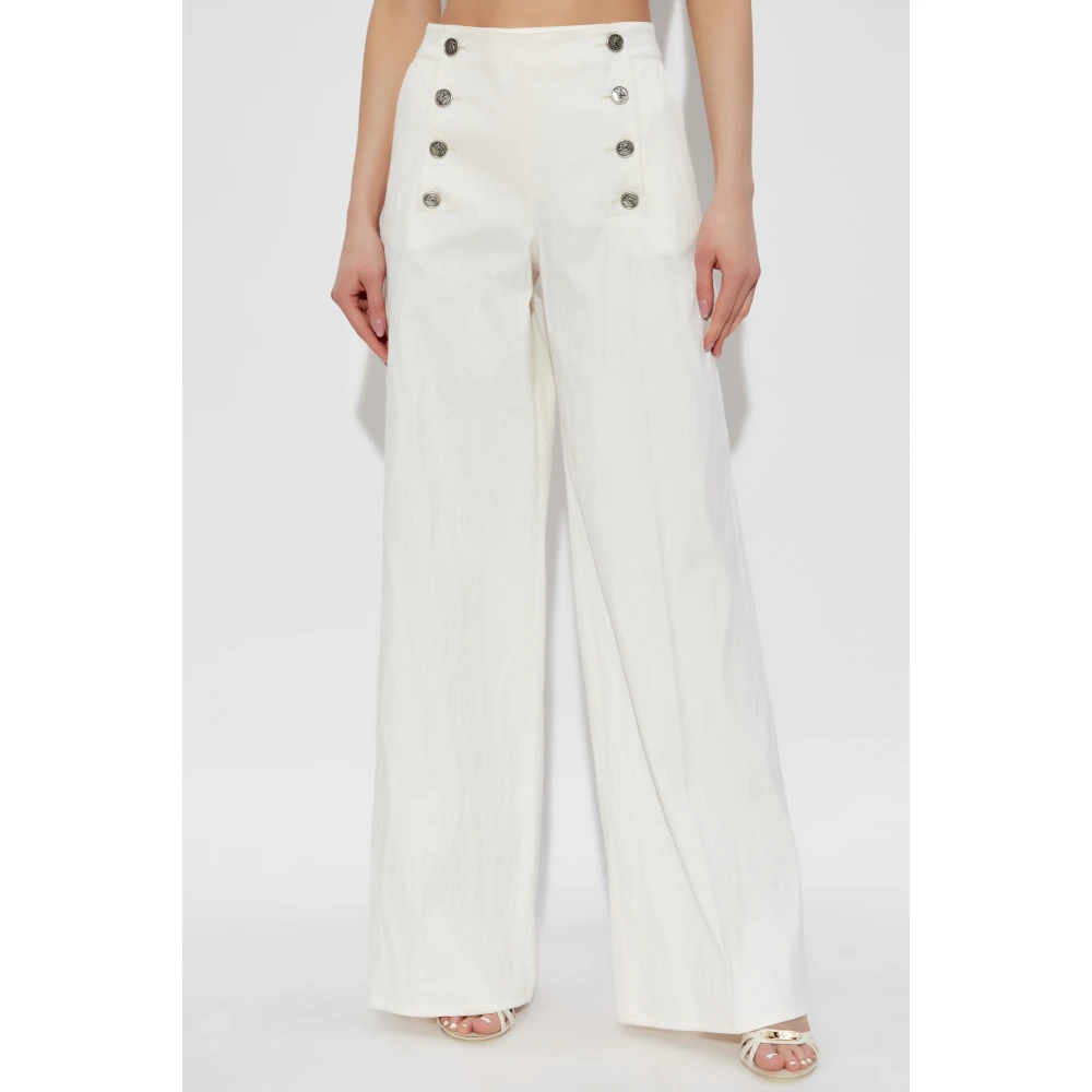ETRO Broek met jacquardpatroon Beige Dames
