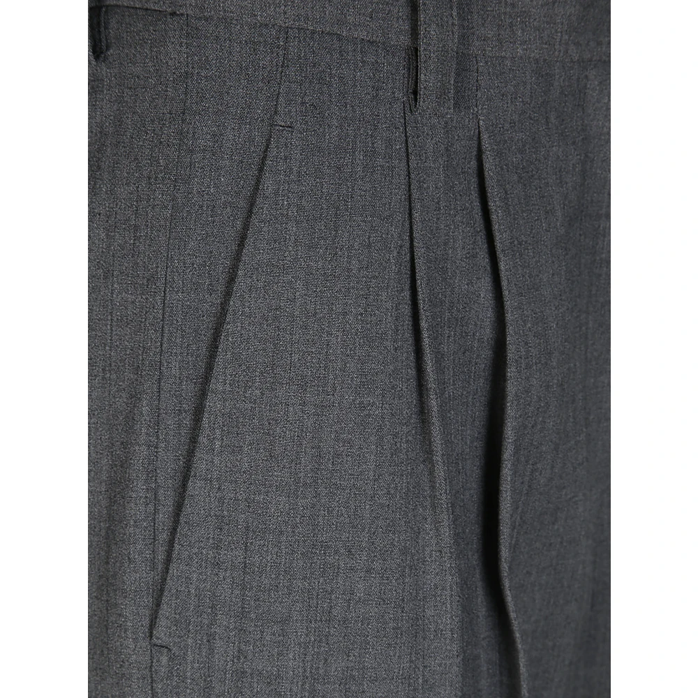 Herno Grijze Broek met Ceintuur Gray Dames