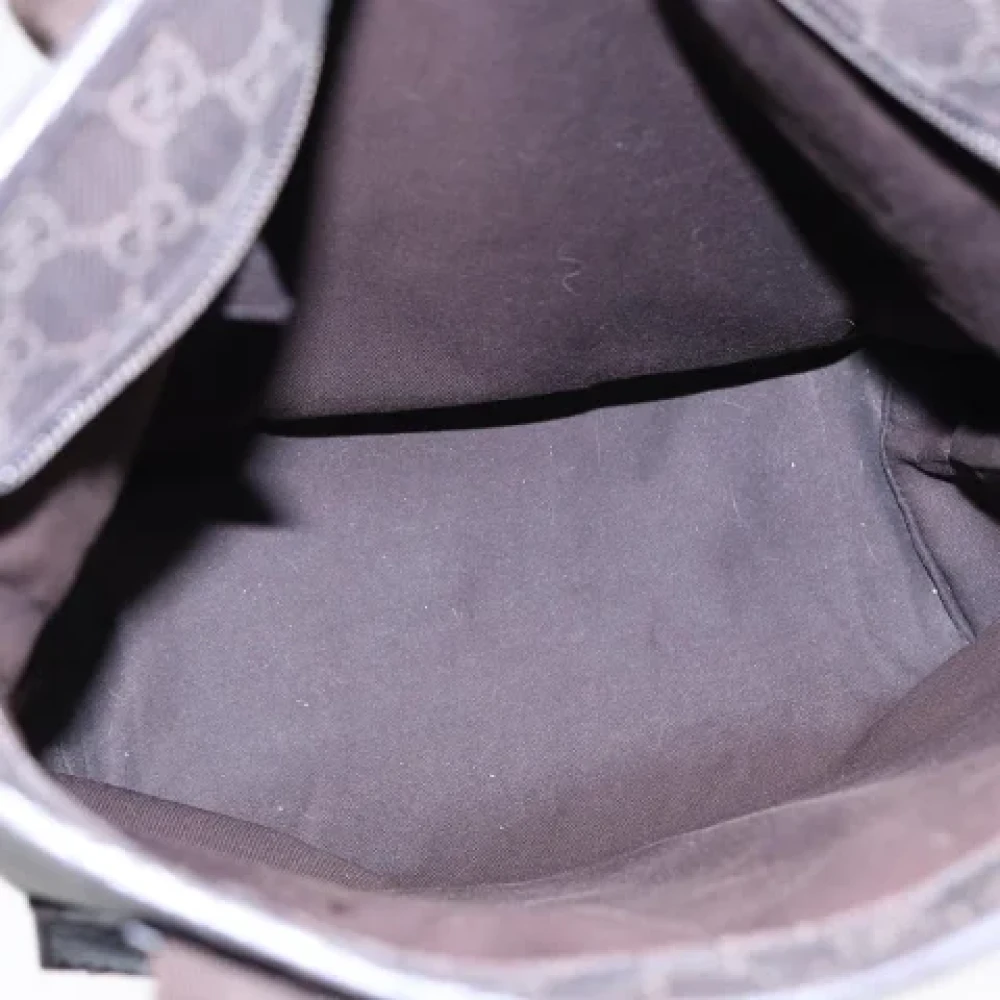 Gucci Vintage Pre-owned Canvas gucci-bags Brown Dames