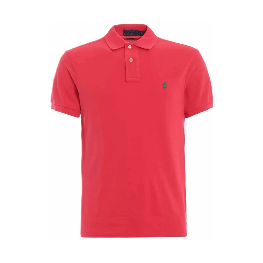 Polo Ralph Lauren MC Polo Skjorta Red, Herr