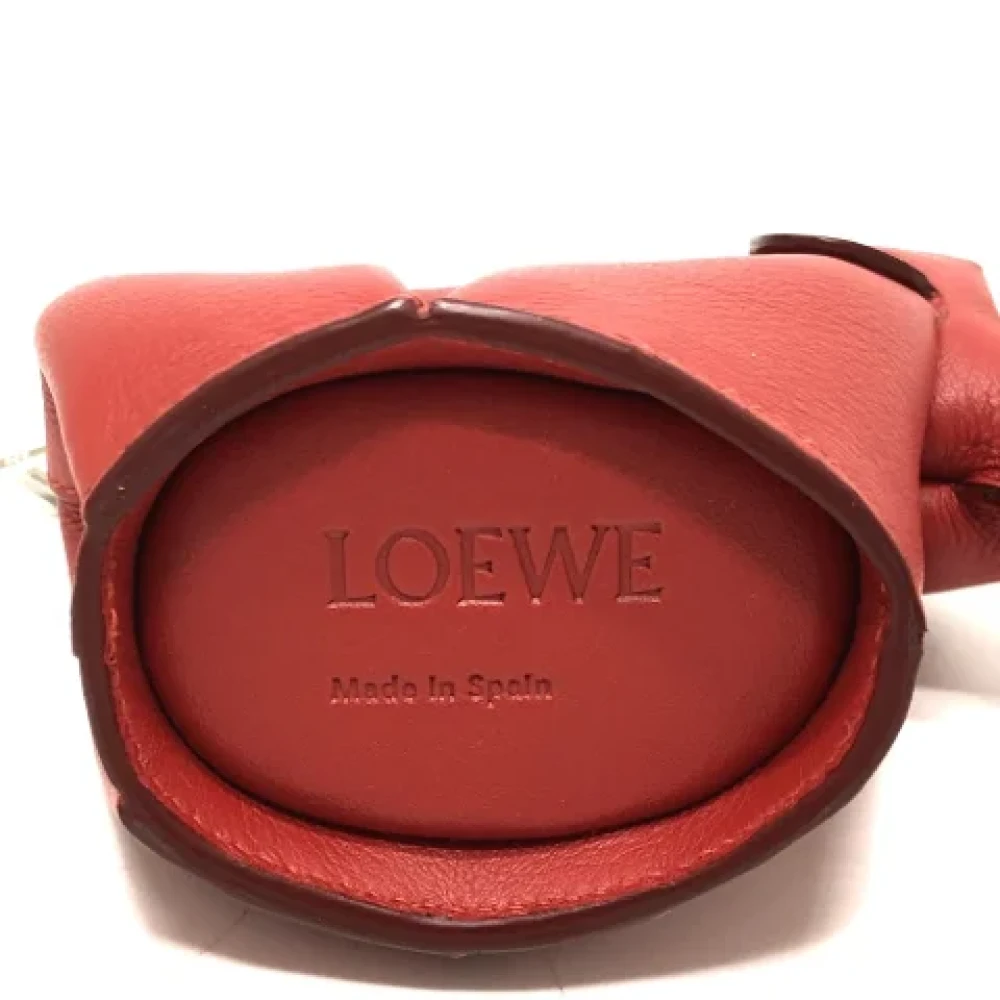 Loewe Pre-owned Leather shoulder-bags Pink Dames