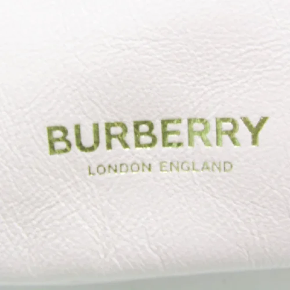 Burberry Vintage Pre-owned Leather shoulder-bags Pink Dames