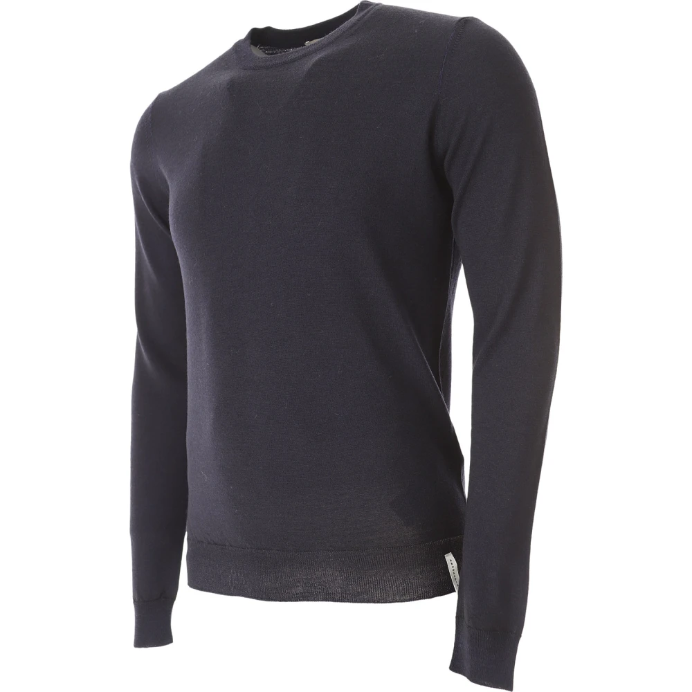 Brooksfield Blauwe Sweaters voor Mannen Blue Heren